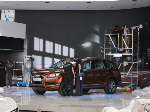 首发4.2L车型 新奥迪Q7上海车展全球首发 