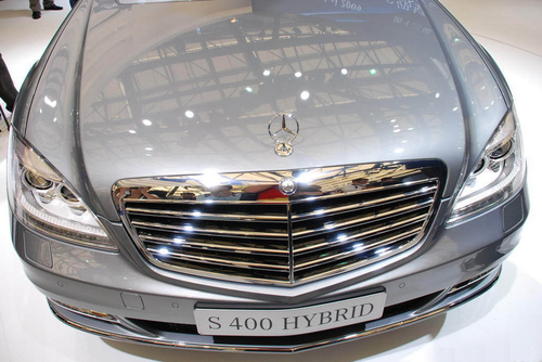 奔驰新S级全球首发 S400 HYBRID亮相 