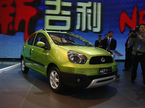 首款a00级cross车吉利gx313多图实拍