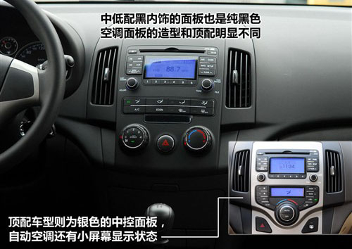 两厢新选择 实拍北京现代i30中高配差异