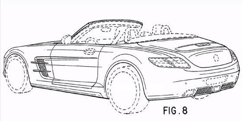 或同配6.2升V8 奔驰SLS AMG敞篷申报图
