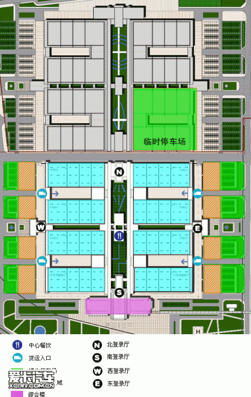 展区面积空前 北京车展展馆之十大猜想