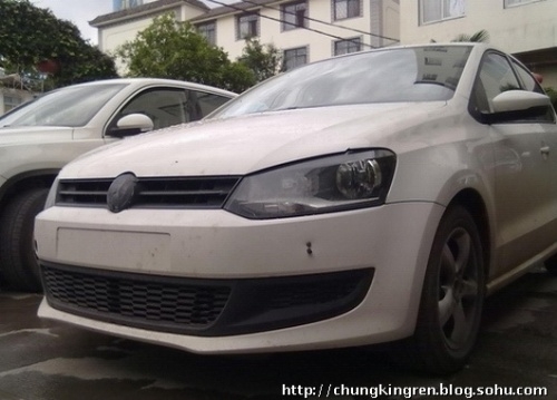 将于9月登场 国产POLO 1.4L清晰谍照