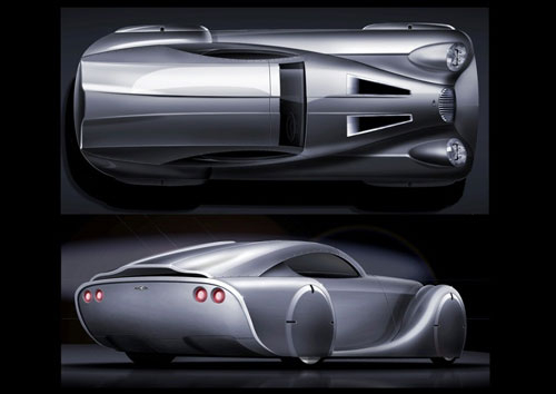 摩根LifeCar概念车亮相明年日内瓦车展 
