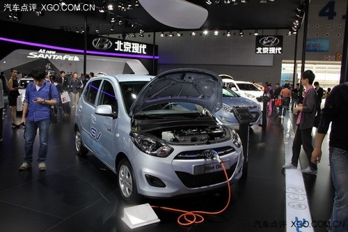 2012广州车展 未必环保的现代纯电小车