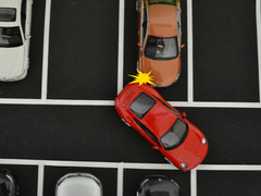 汽车安全手册：停车攻略之“非”字型停车