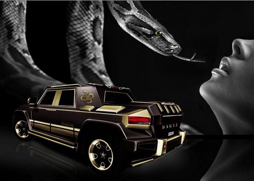瞄准中国富豪 DARTZ将推“黑蛇”豪华SUV