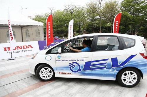 Honda电动车零碳驾乘体验活动