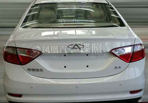 或8万元起售 奇瑞A4将在上海车展首发