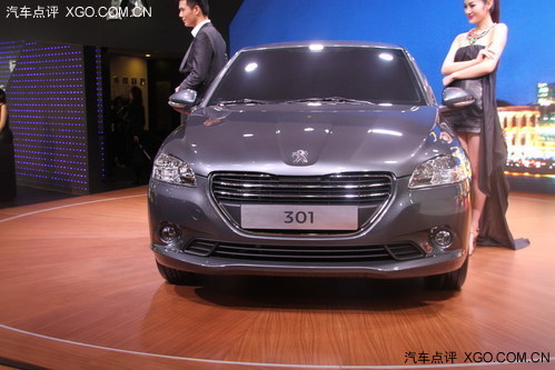 2013上海车展 标致全新301国内首发亮相