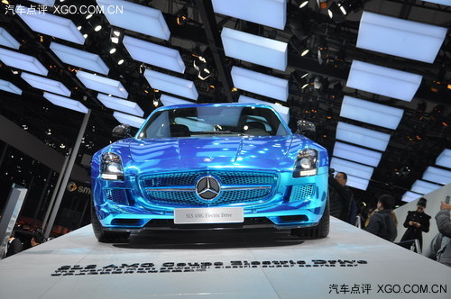 2013上海车展 奔驰SLS AMG纯电动版发布