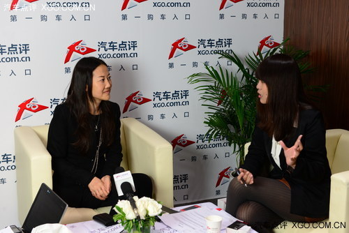 2013上海国际车展 专访DS传播部李岷雪