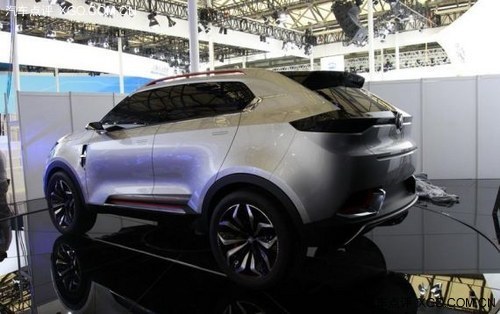 2013成都车展探馆 MG CS概念SUV已登场