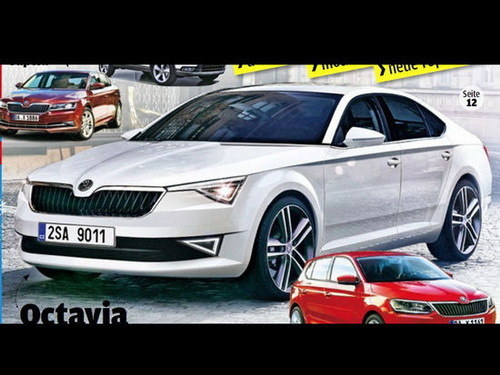 或2015年亮相 斯柯达将推Octavia轿跑车