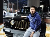 车展茶馆：游泳冠军张琳惊现Jeep展台