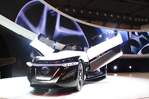 2013东京车展 日产汽车发布全新电动车