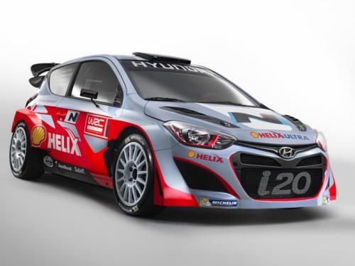 将与壳牌合作参赛 曝现代i20 WRC赛车