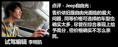 揭秘9AT光环背后的亮点 点评Jeep自由光
