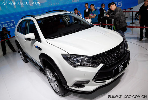 2014北京车展 比亚迪“唐”SUV首次亮相