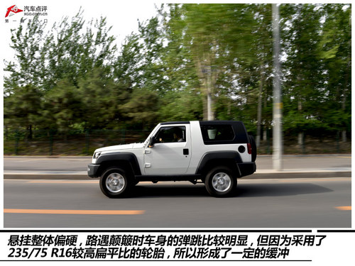 重生的硬派越野 试驾北京40手动穿越版