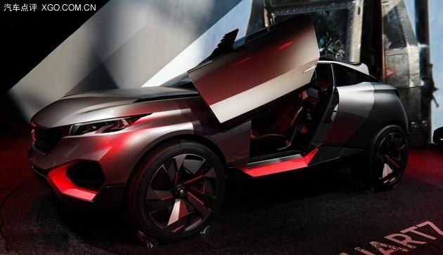 2014巴黎车展 标致Quart概念车正式发布
