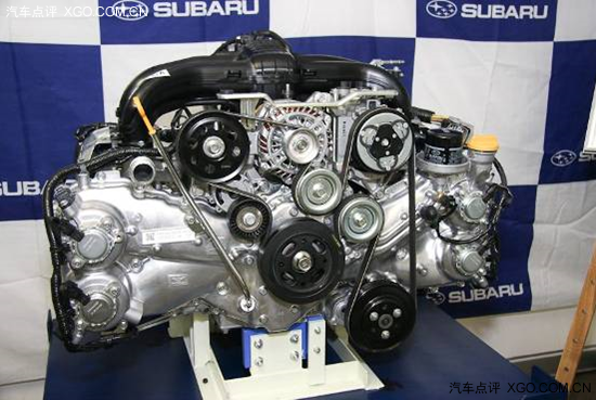 斯巴鲁fb系列发动机(图为fb20型,非傲虎搭载的25l的fb25型)