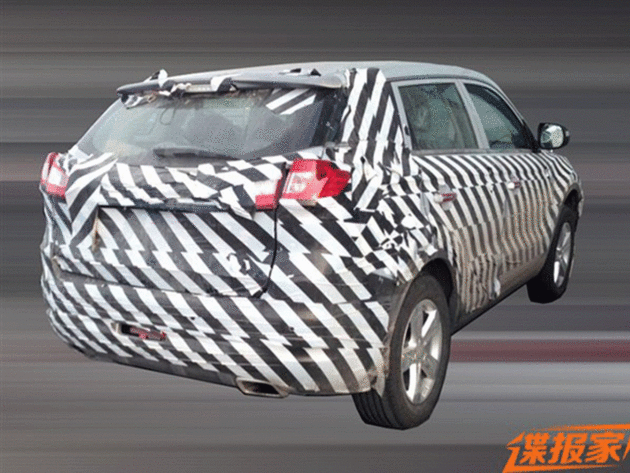 吉利全新SUV测试谍照 预计2015年上市 