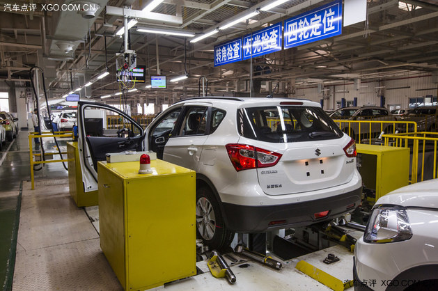 生产启悦和锋驭 探访长安铃木第二工厂