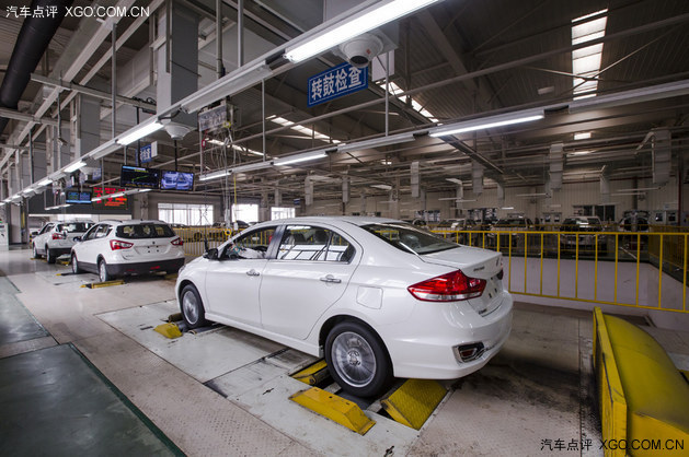 生产启悦和锋驭 探访长安铃木第二工厂