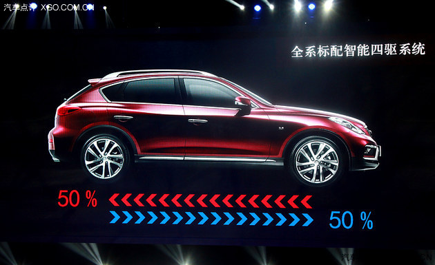 东风英菲尼迪QX50上市 售34.98-44.98万