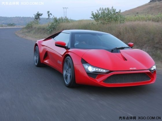 咖喱味跑车 评测印度自主跑车dc avanti