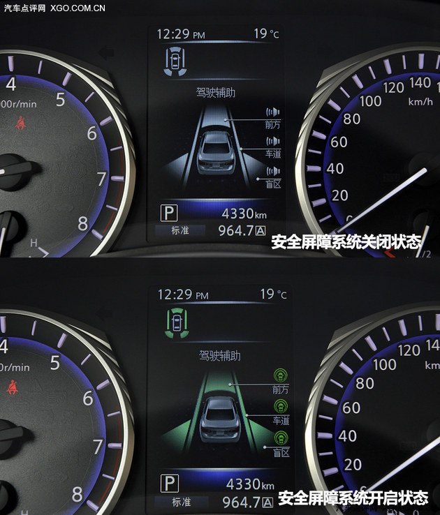 汽车点评主动刹车测试（3） 英菲尼迪Q50L