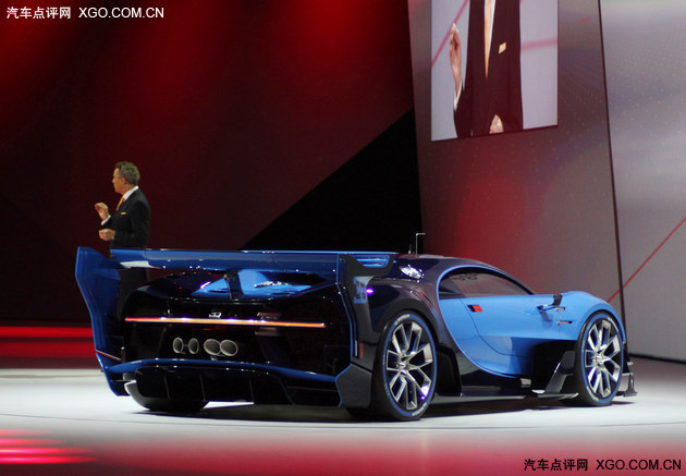 2015法兰克福车展:布加迪概念车发布