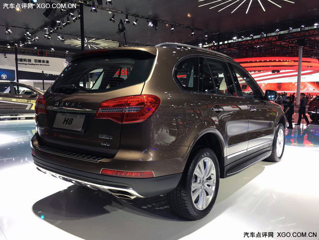 2015广州车展 哈弗H8新车型售18.88万起