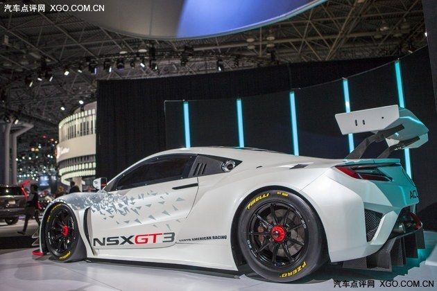 2016纽约车展 讴歌NSX GT3赛车采用后驱