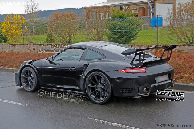 曝保时捷911 GT3 RS 4.2谍照 旗舰袭来