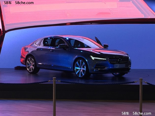 2016北京车展探馆 沃尔沃S90轿车现身