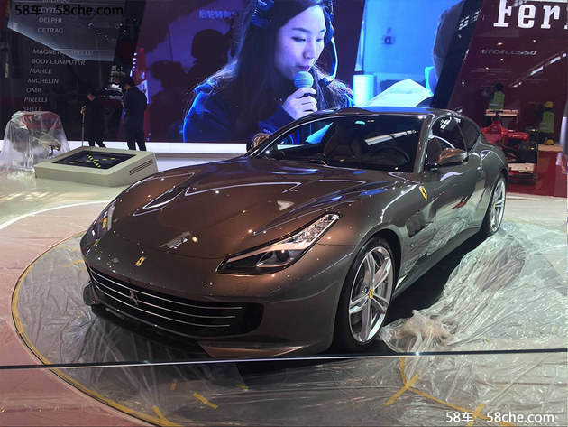 2016北京车展探馆 法拉利GTC4Lusso亮相