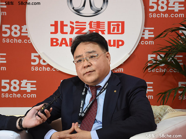 2016北京车展专访北京汽车副总经理苏飞
