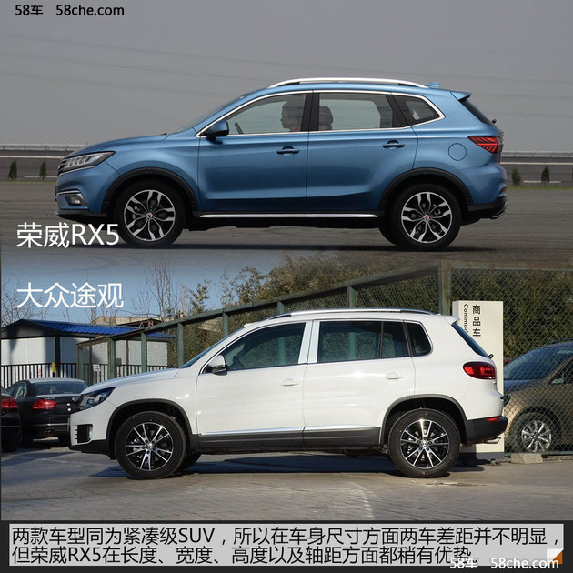 能否踢馆成功 上汽荣威RX5对比大众途观