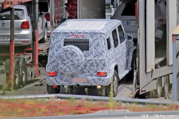梅赛德斯AMG G63谍照曝光 2018年将发布