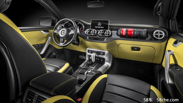奔驰X级皮卡概念车官图 将2017年量产