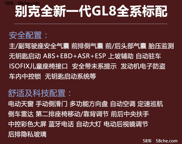 入门版足矣 别克全新一代GL8购车指南