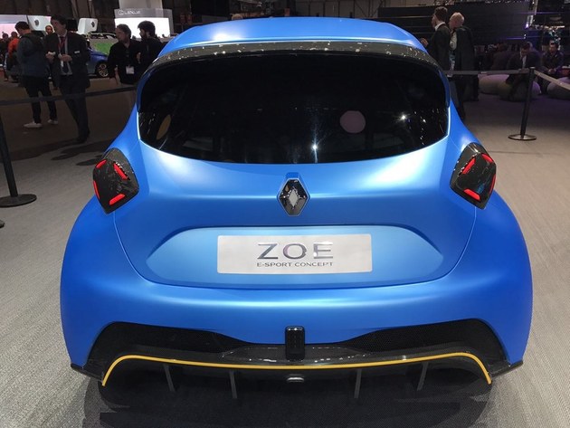 2017日内瓦车展:雷诺ZOE e-sport概念车