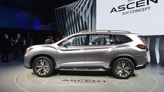 斯巴鲁Ascent概念车发布 或将明年上市