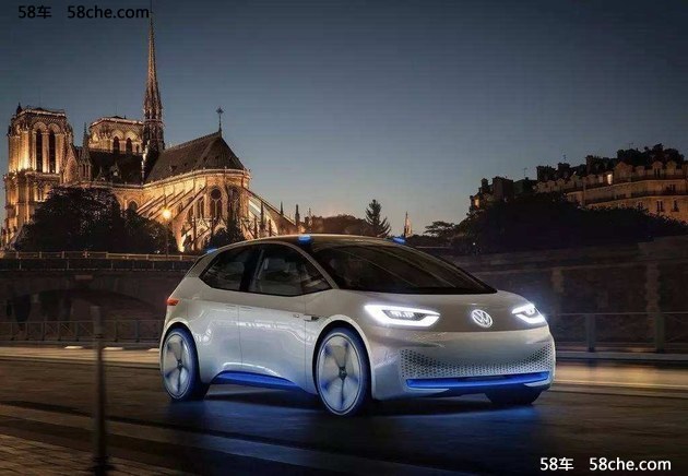 2017上海车展 大众电动平台概念车将亮相