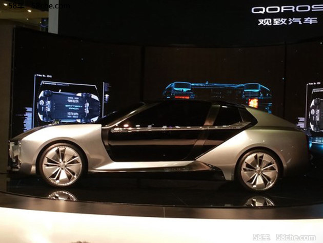 2017上海车展 观致Model K-EV概念车发布