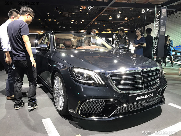 2017上海车展 奔驰AMG S 65 L正式亮相