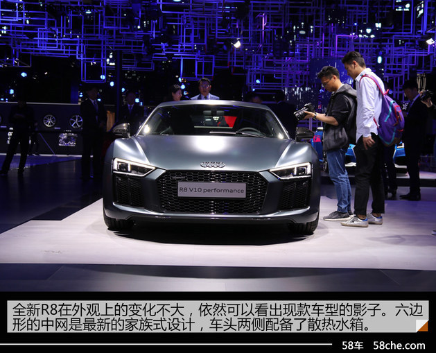 2017上海车展 R8 V10 Performance实拍