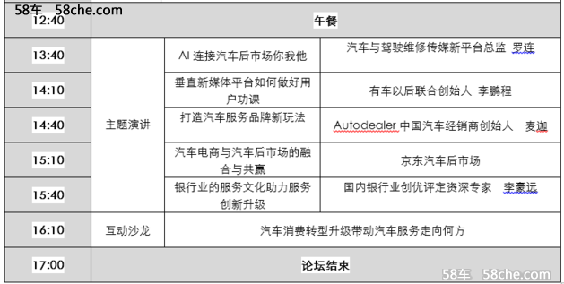 2017中国汽车服务产业高峰论坛邀您参加